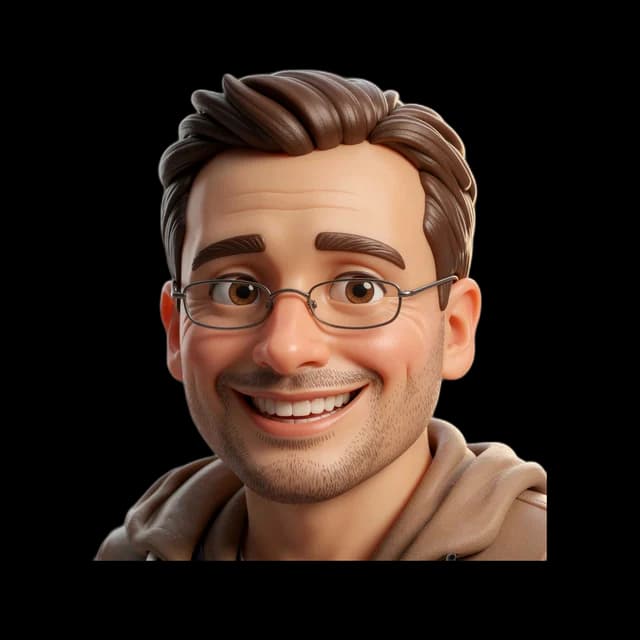 Smiling emoji character
