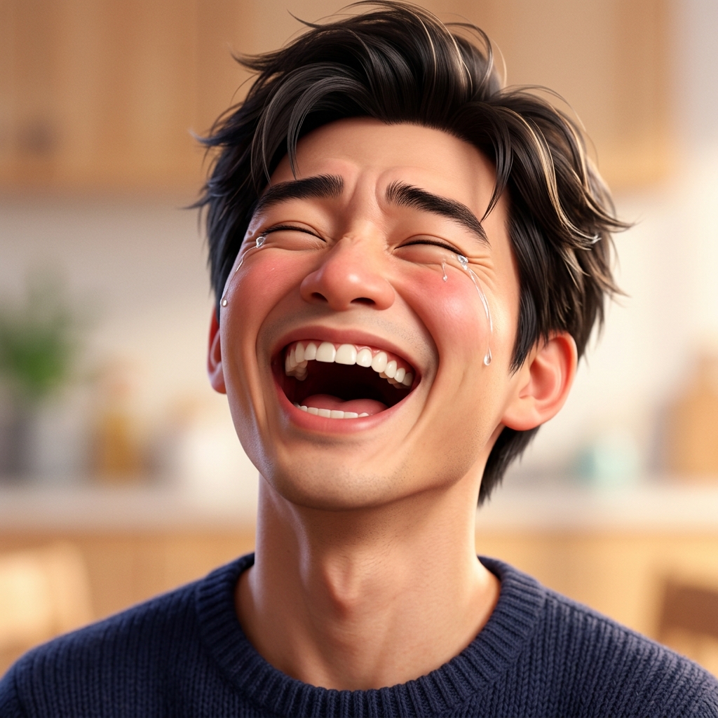 Laughing